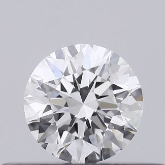 0.27 Carat Round E IF EX GIA Natural Diamond