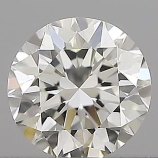 0.40 Carat Round H VVS1 VG GIA Natural Diamond