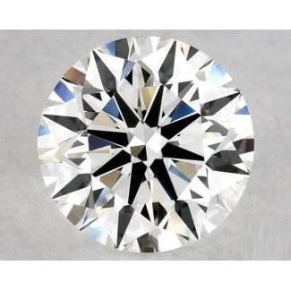 0.84 Carat Round F VS1 EX GIA Natural Diamond