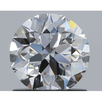 1.0 Carat Round F VVS2 EX GIA Natural Diamond