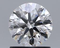 1.0 Carat Round D VS2 EX GIA Natural Diamond