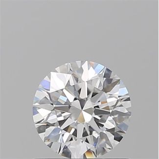 0.81 Carat Round D VVS2 EX GIA Natural Diamond