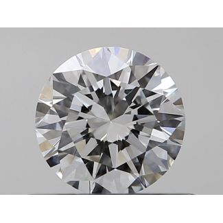 0.4 Carat Round H VVS2 EX GIA Natural Diamond