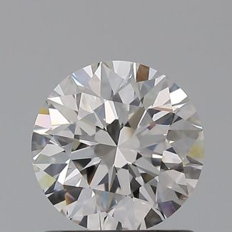 0.91 Carat Round H IF EX GIA Natural Diamond