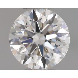 0.46 Carat Round G VS1 EX IGI Natural Diamond