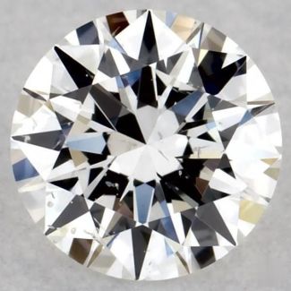 0.24 Carat Round E SI2 EX GIA Natural Diamond