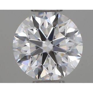 0.47 Carat Round E VS1 EX GIA Natural Diamond