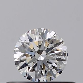 0.30 Carat Round F VVS1 EX GIA Natural Diamond