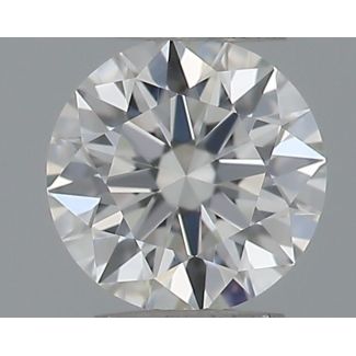 0.19 Carat Round G VVS1 EX GIA Natural Diamond