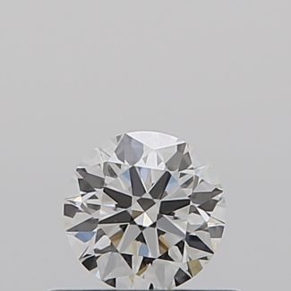 0.36 Carat Round F VS1 EX GIA Natural Diamond