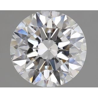 2.01 Carat Round F SI1 EX GIA Natural Diamond