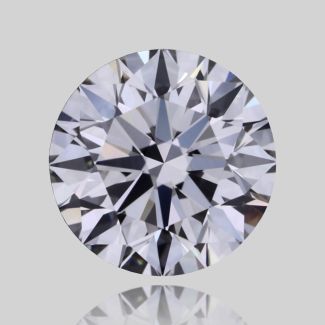 0.54 Carat Round H VVS1 EX GIA Natural Diamond