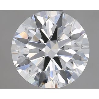 1.0 Carat Round E SI1 EX VG GIA Natural Diamond