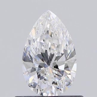 0.50 Carat Pear D SI2 - VG GIA Natural Diamond