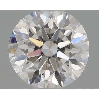 0.4 Carat Round E VVS2 EX VG GIA Natural Diamond