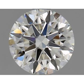 1.00 Carat Round H VVS1 EX GIA Natural Diamond