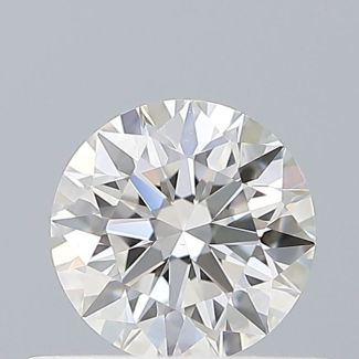 0.41 Carat Round E VS1 EX GIA Natural Diamond