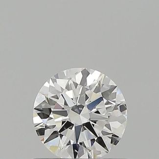 0.51 Carat Round F SI1 EX GIA Natural Diamond