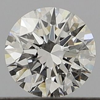 0.27 Carat Round D VS1 EX GIA Natural Diamond