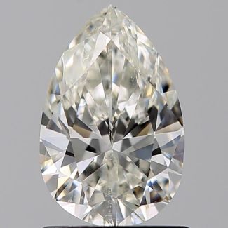 1.00 Carat Pear H SI1 - VG GIA Natural Diamond