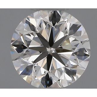 0.70 Carat Round G VVS2 VG EX IGI Natural Diamond