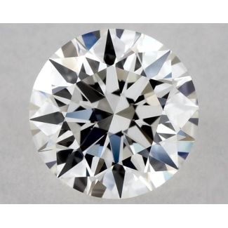 0.52 Carat Round G VVS1 EX GIA Natural Diamond