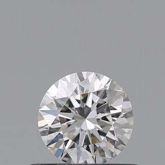 0.40 Carat Round F VS1 EX GIA Natural Diamond