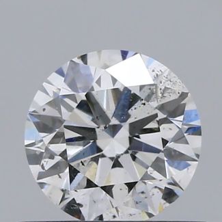 0.5 Carat Round E SI2 VG EX GIA Natural Diamond