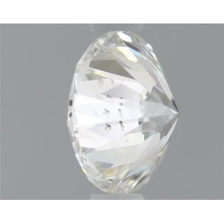 0.91 Carat Round H SI1 EX GIA Natural Diamond