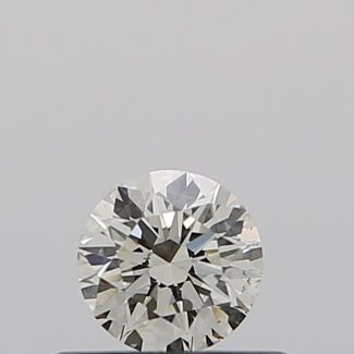 0.30 Carat Round K SI1 EX GIA Natural Diamond