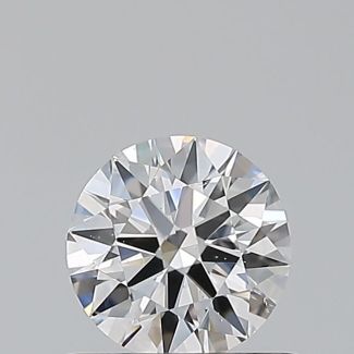 0.5 Carat Round D SI1 EX VG GIA Natural Diamond