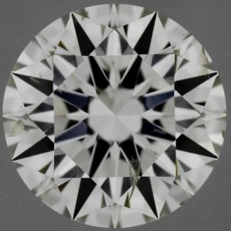 1.02 Carat Round J I1 EX GIA Natural Diamond