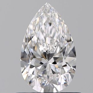 0.63 Carat Pear D VS1 - VG GIA Natural Diamond