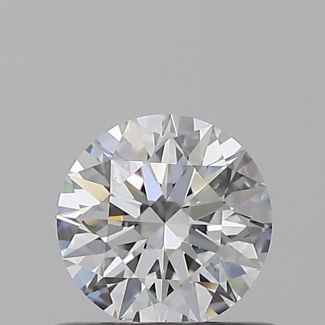 0.5 Carat Round D VS1 EX GIA Natural Diamond