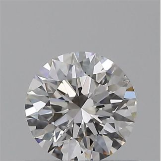 0.45 Carat Round G SI1 EX GIA Natural Diamond