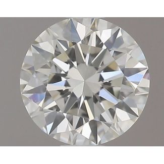 0.5 Carat Round F VS1 EX GD GIA Natural Diamond