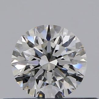 0.31 Carat Round E VVS1 EX GIA Natural Diamond