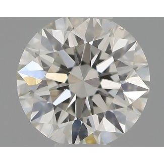 0.3 Carat Round G VS2 EX IGI Natural Diamond