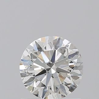 0.92 Carat Round H VS2 EX GIA Natural Diamond