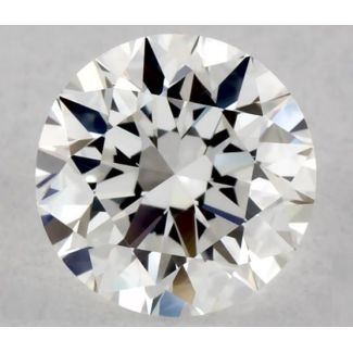 0.4 Carat Round F VVS2 EX VG GIA Natural Diamond