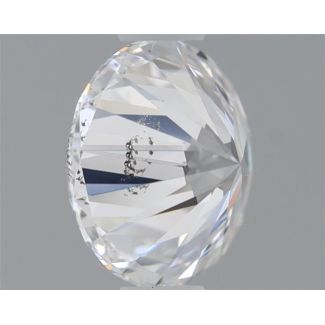 0.7 Carat Round D SI1 EX GIA Natural Diamond