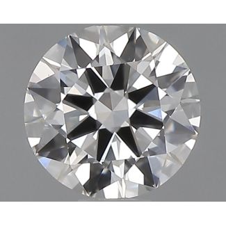 0.5 Carat Round H VS2 EX GIA Natural Diamond