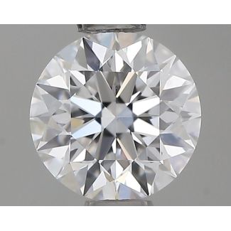 0.6 Carat Round D VS1 EX GIA Natural Diamond