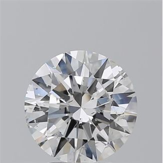 3.01 Carat Round F SI2 EX GIA Natural Diamond