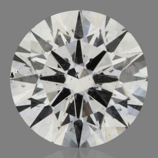 0.9 Carat Round D SI2 VG EX GIA Natural Diamond