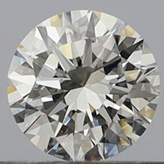 0.3 Carat Round F VVS1 EX GIA Natural Diamond