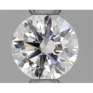 0.31 Carat Round E IF EX GIA Natural Diamond