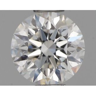 0.47 Carat Round G VVS2 EX GIA Natural Diamond