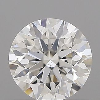 0.4 Carat Round E VS2 EX GIA Natural Diamond