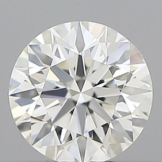 0.4 Carat Round H VVS1 EX GIA Natural Diamond